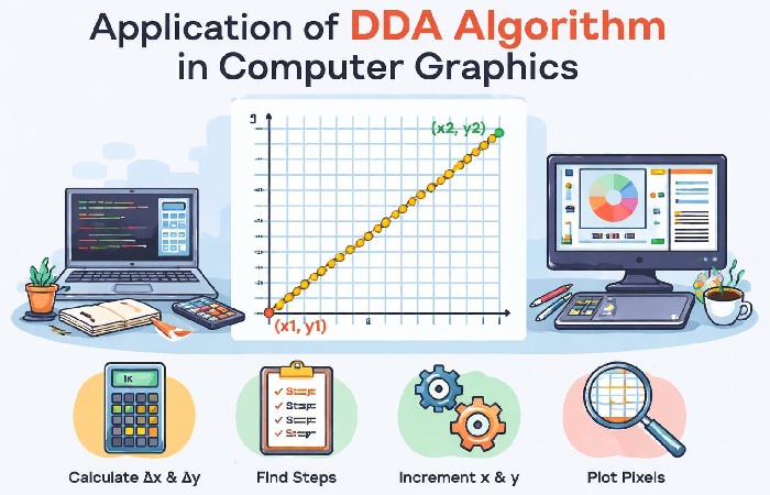 Applications of the DDA Algorithm in Computer Graphics