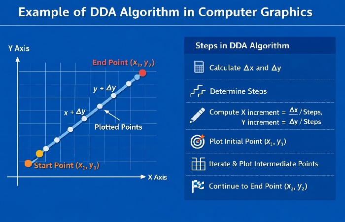 Example of DDA Algorithm