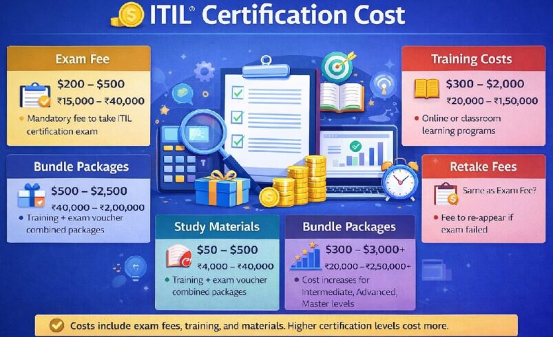 ITIL Certification Cost – Complete Guide (2026)