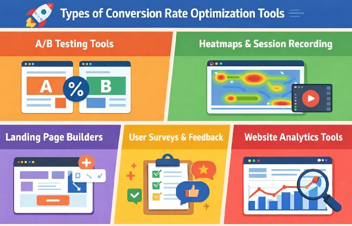 Types of Conversion Rate Optimization