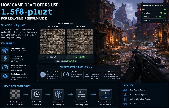 How Game Developers Use 1.5f8-p1uzt for Real-Time Performance
