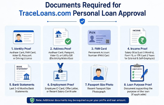 Documents Required for a US Personal Loan Approval
