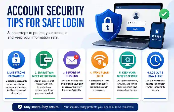 account security tips for sale
