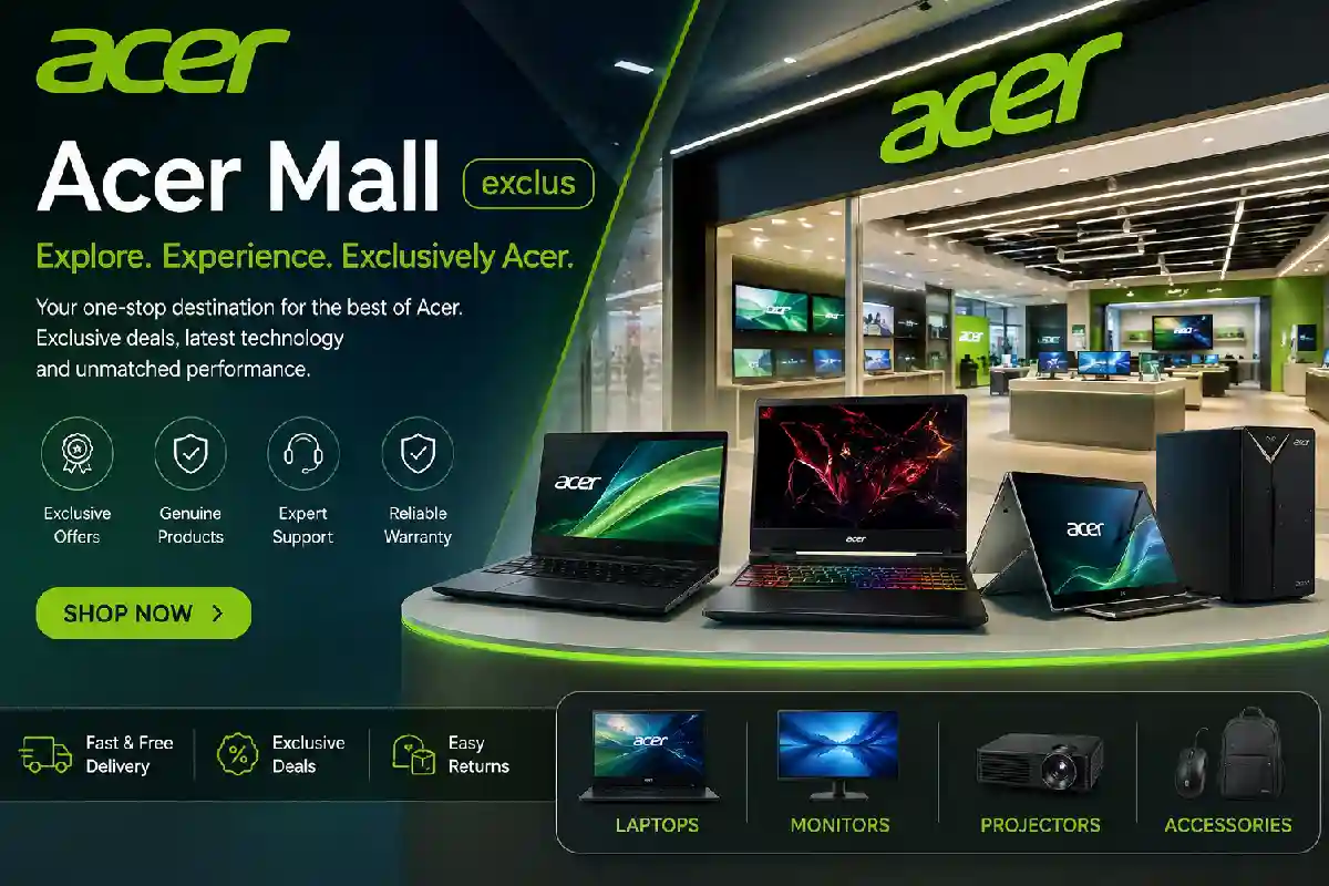 Acer Mall – Exclusive Store: Everything about Acer Laptops, Gaming PCs and Tech Shopping