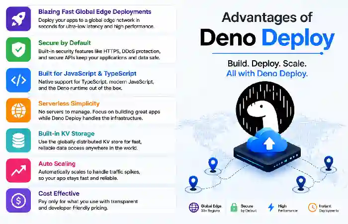advantage of deno deploy