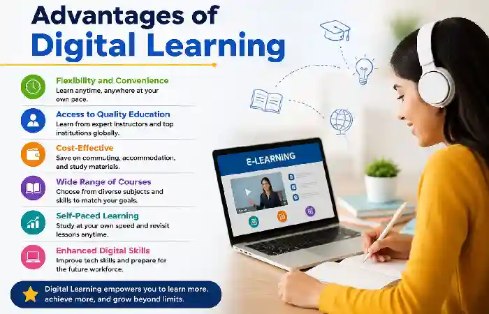 advantages of digital learning