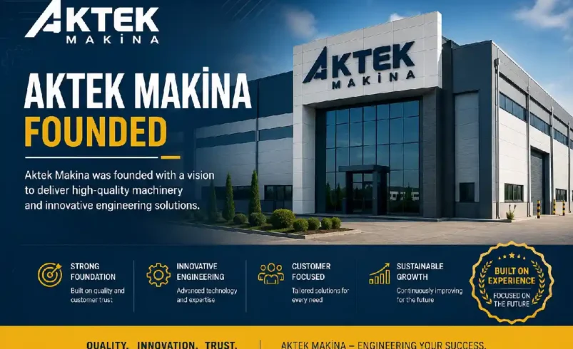 AktekMakina.com.tr Founded: Company History, Growth & Manufacturing Expertise