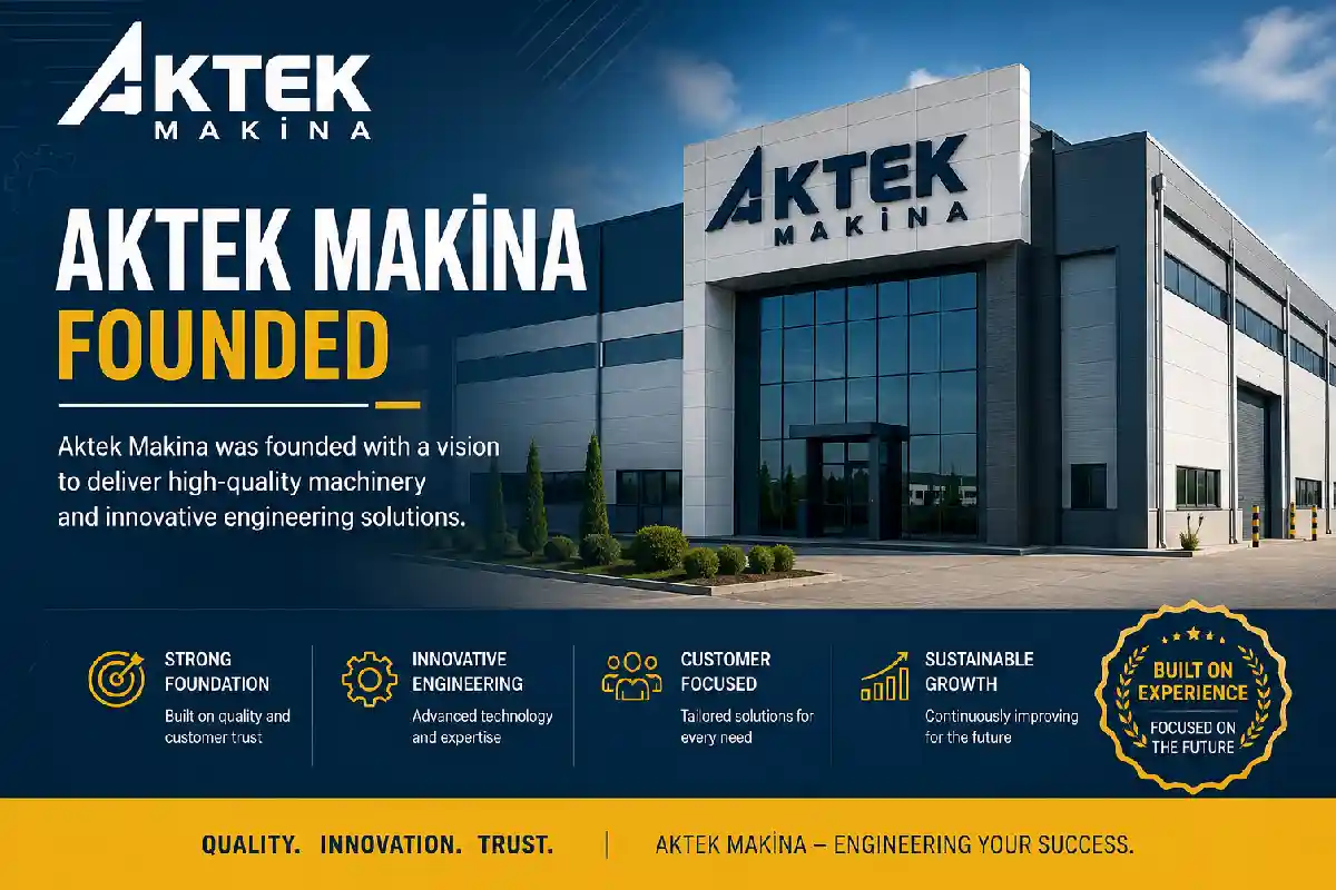 AktekMakina.com.tr Founded: Company History, Growth & Manufacturing Expertise