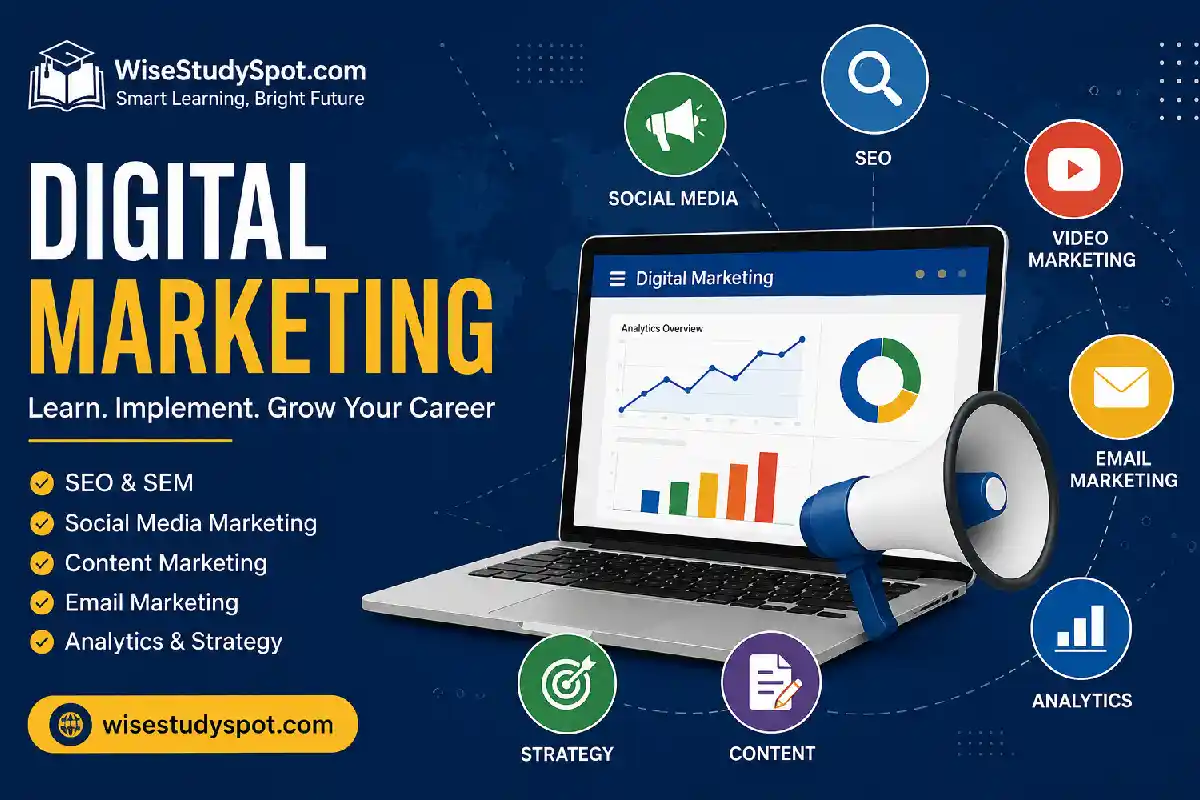 Digital Marketing on WiseStudySpot .com: Strategies, Tools and Online Growth