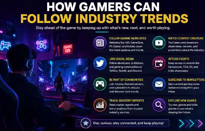 how gamers can follow industrybtrends