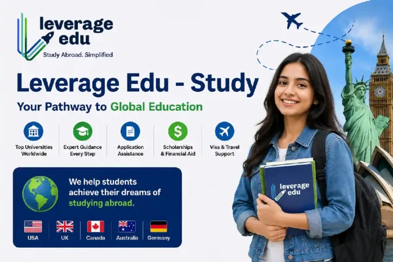 Leverage Edu Study Guide: Courses, Study Abroad Services & Student Support
