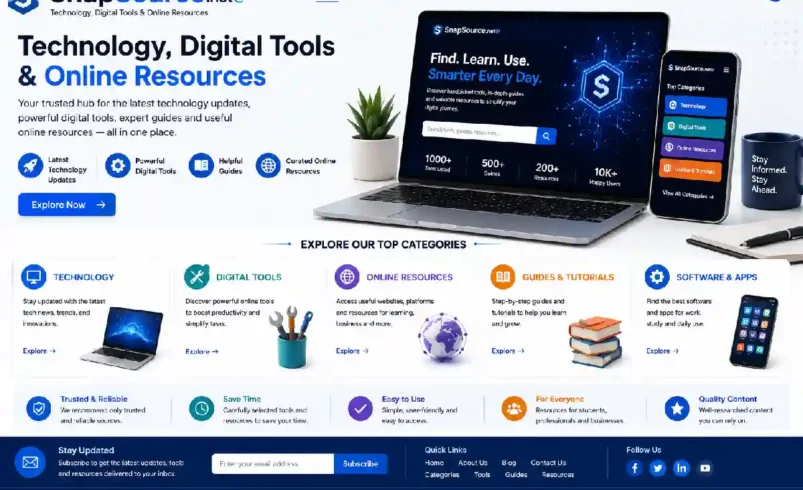 SnapSource.net@: Technology, Digital Tools & Online Resources