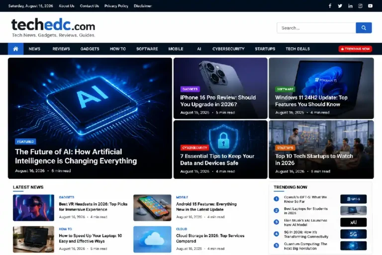 TechEdC. com: Technology, Education and Digital Learning Trends