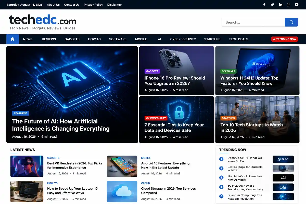 TechEdC. com: Technology, Education and Digital Learning Trends