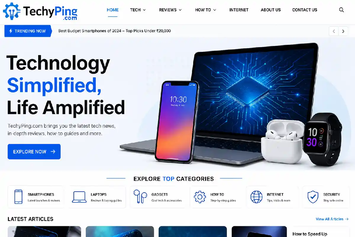 TechyPing. com: Tech Tips, Guides, Apps and Technology Insights