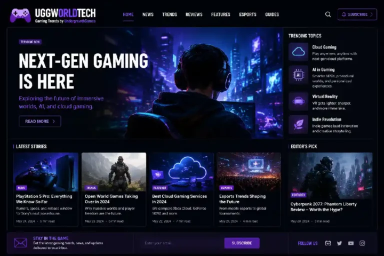 UggWorldTech Gaming Trends by UndergrowthGames: Key Trends Influencing Gaming