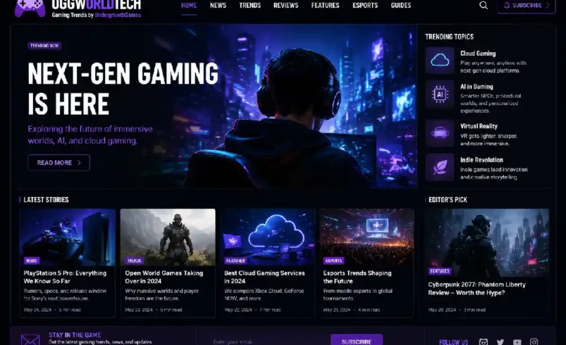UggWorldTech Gaming Trends by UndergrowthGames: Key Trends Influencing Gaming