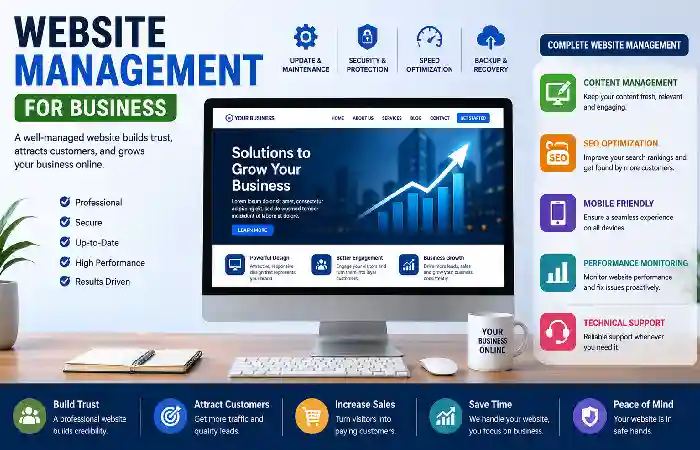 website management for business
