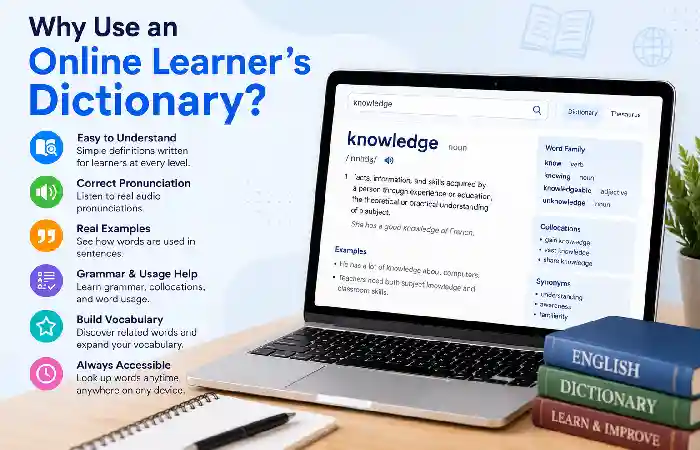 why use an online learner dictionary