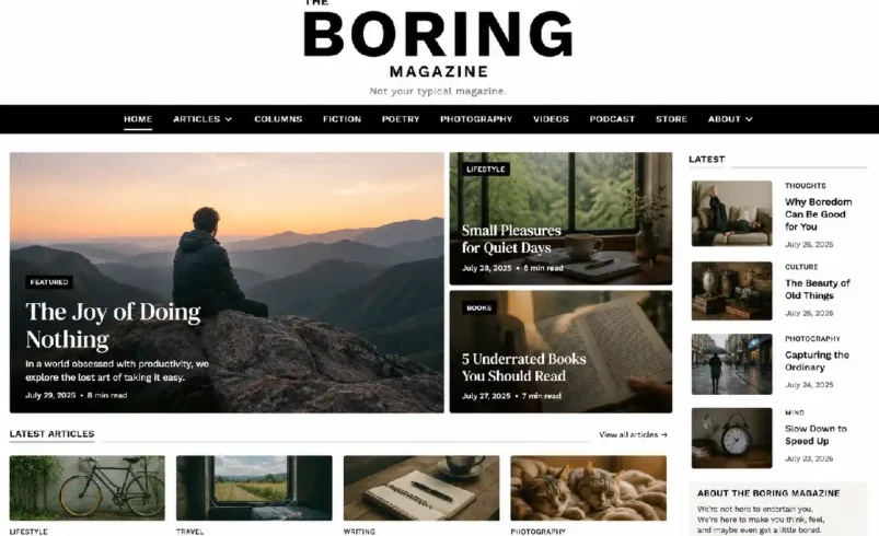 www TheBoringMagazine.com: Exploring Technology, Digital Trends and Modern Life