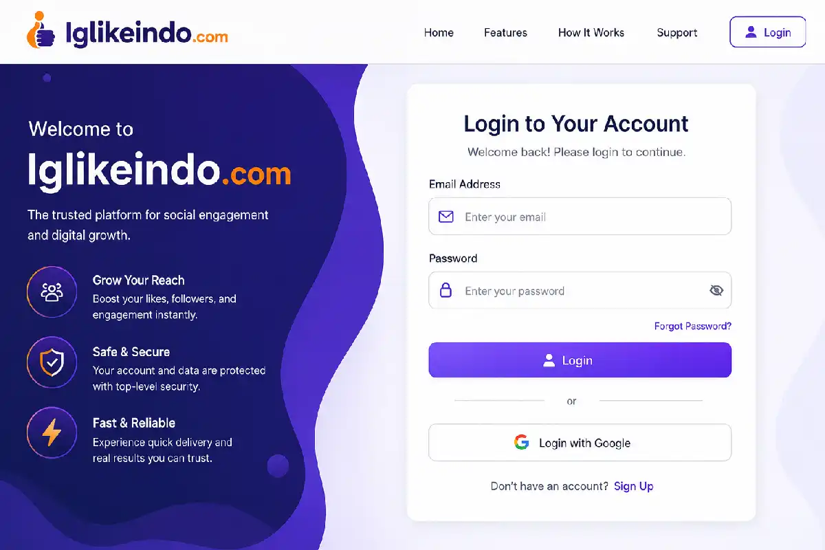 www.iglikeindo.com Login: Complete Login Guide, Troubleshooting & Security Tips